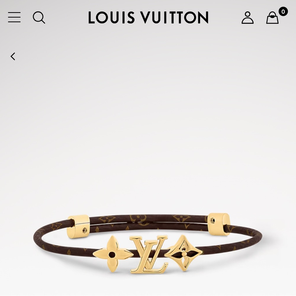 Louis Vuitton Bracelet Iconic in Signature Monogram New Release NWT Authentic LV - Picture 12 of 16